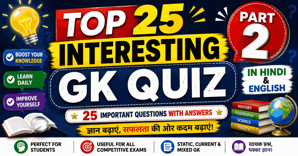 Interesting GK Quiz part 2